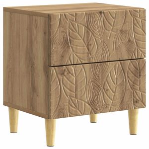 vidaXL Stolik nocny Dąb artisan 43 x 34,5 x 48 cm Drewno inżynieryjne