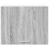vidaXL Szafka wisząca 2 pcs Szary Sonoma i Biały 50 x 31 x 40 cm
