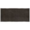 vidaXL Blat ciemnobrązowy 140x60x(2-6) cm drewno z naturalną krawędzią