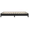 vidaXL Rama ł&oacute;żka, czarna, 140x200 cm, obita sztuczną sk&oacute;rą