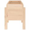 vidaXL Donica ogrodowa, 62x30x38 cm, lite drewno sosnowe