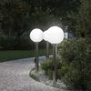 vidaXL Słupki oświetleniowe z wyjściem 3 szt. 80 cm Stal nierdzewna IP44