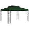 vidaXL Altana 3,97 x 2,96 x 2,68 m zielony Poliester i Stal