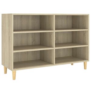 vidaXL Szafka, dąb sonoma, 103,5x35x70 cm, materiał drewnopochodny