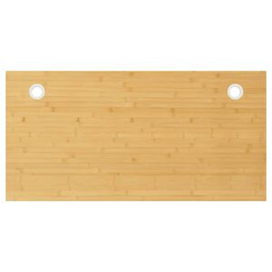 vidaXL Blat do biurka, 100x50x4 cm, bambusowy