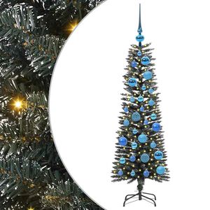 vidaXL Sztuczna choinka z podstawą Zielony 120 cm PVC, plastik i stal