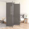 vidaXL Parawan 4-panelowy, antracytowy, 200x220 cm, tkanina