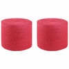 vidaXL Lina Jutowa 2 pcs czerwony 100% juta Tossa