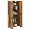 vidaXL Highboard Stare drewno 69,5 x 34 x 180 cm