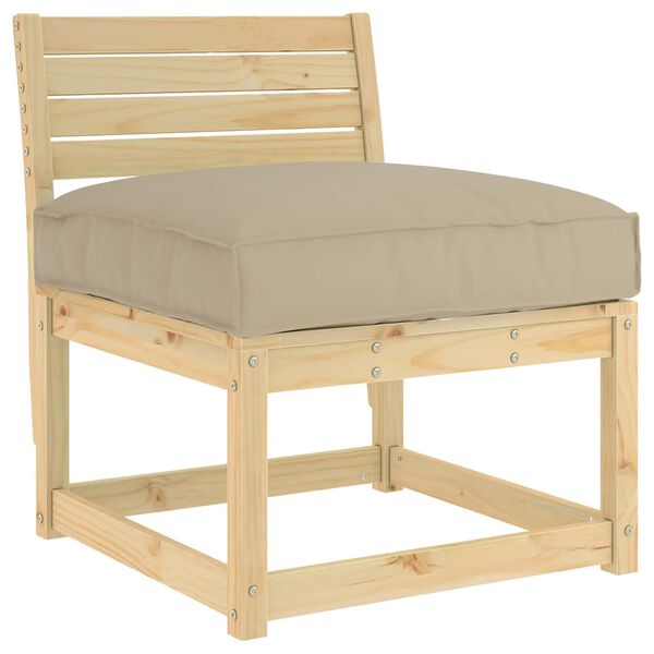 vidaXL Poduszka Ciemnoszary 70 x 70 x 12 cm Materiał Oxford