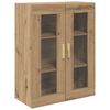 vidaXL Highboard z szufladą Dąb rzemieślniczy 69,5 x 34 x 180 cm