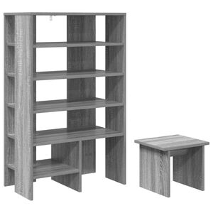 vidaXL Szafka na buty 2 szt. 62 x 35 x 100 cm Drewno inżynieryjne