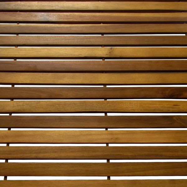 vidaXL Mata prysznicowa z drewna akacjowego, 80 x 50 cm