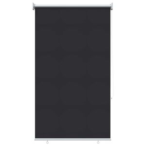 vidaXL Rolety z ochroną UV antracytowy 100 x 140 cm Poliester