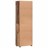 vidaXL Highboard z p&oacute;łką FLORIN Stare drewno 60 x 35 x 182 cm