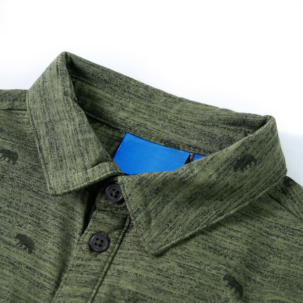 Koszula dziecięca, khaki melanż, 92