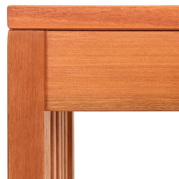 vidaXL Ławka ogrodowa, 130 cm, lite drewno eukaliptusowe