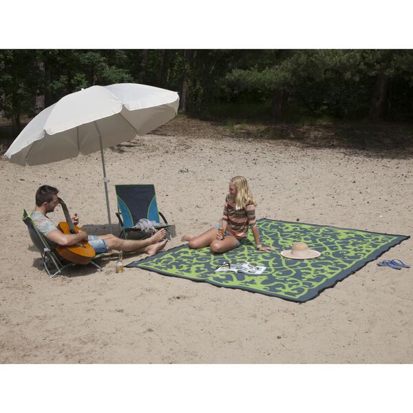 Bo-Camp Dywan na zewnątrz Chill mat Oriental, 2,7 x 2 m, L, zielony