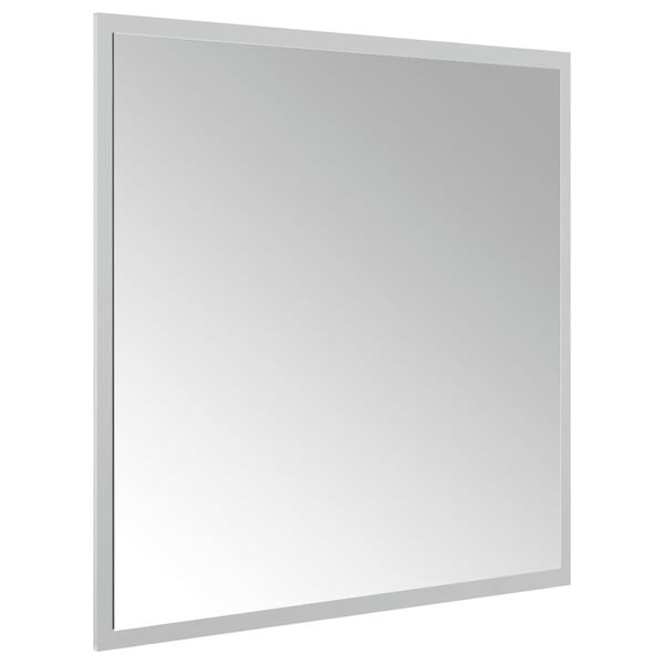 vidaXL Lustro łazienkowe z LED, 60x60 cm