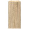 vidaXL Komoda z szufladą Dąb Sonoma 80x34x76 cm Drewno klejone