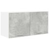 vidaXL Szafka wisząca Betonowy szary 80 x 31 x 40 cm