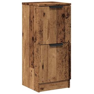vidaXL Szafka, stare drewno, 30x30x70 cm, materiał drewnopochodny