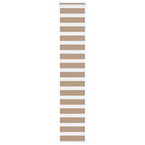 vidaXL Roleta zebra, 40x200 cm, szerokość tkaniny 35,9 cm, poliester