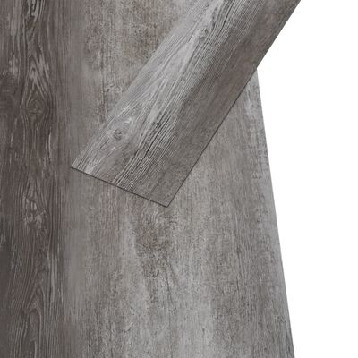 vidaXL Panele podłogowe PVC, 4,46m², 3mm, samoprzylepne drewno w paski
