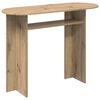 vidaXL Konsola Dąb artisan 100 x 39,5 x 75 cm Drewno inżynieryjne