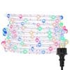 vidaXL Wąż świetlny, 1200 LED, wielokolorowy, 50 m, PVC