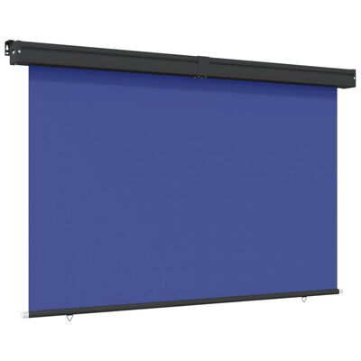 vidaXL Markiza boczna na balkon, 145x250 cm, niebieska