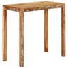vidaXL Stolik barowy, 112x55x108, lite drewno odzyskane