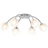 vidaXL Lampa sufitowa na 6 żar&oacute;wek LED G9 240 W