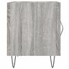 vidaXL Szafki nocne, 2 szt., szary dąb sonoma, 40x40x50 cm