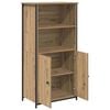 vidaXL Highboard Dąb rzemieślniczy 62 x 36 x 121,5 cm