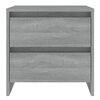 vidaXL Szafka nocna, szary dąb sonoma, 45x34,5x44,5 cm