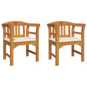 vidaXL Ławka R&oacute;żana Naturalny 68,5 x 46 x 82,5 cm Lite Drewno Akacji