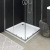 vidaXL Brodziki prysznicowe 90 x 90 x 4 cm ABS