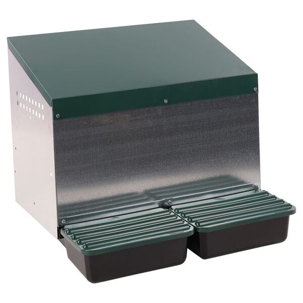 FLAMINGO Gniazdo zewnętrzne Julie, dla 2 kur, zielone