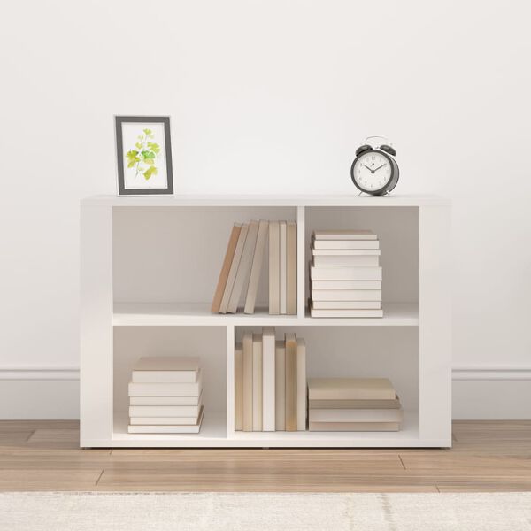 vidaXL Komoda, biała, 80x30x54 cm, materiał drewnopochodny