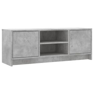 vidaXL Szafka pod telewizor, szarość betonu, 102x30x37,5 cm