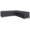 vidaXL Pokrowiec na meble Czarny 300 x 300 x 80 cm Tkanina Oxford 420D