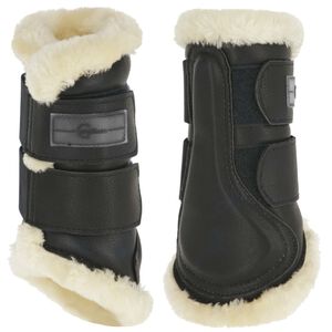 Covalliero Miękkie ochraniacze dla konia Pelisa, rozmiar kuc, czarne