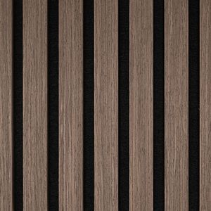 WallArt Ścienne panele akustyczne Aku, ciemny dąb, 4 szt.