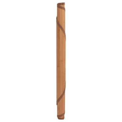 vidaXL Dywan okrągły, naturalny, 60 cm, bambusowy