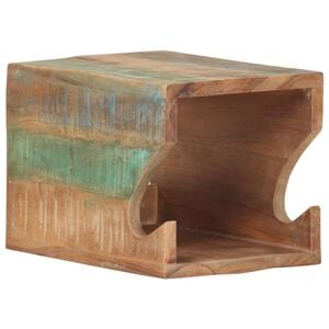 vidaXL Uchwyt ścienny na rower, 35x25x25 cm, lite drewno z odzysku