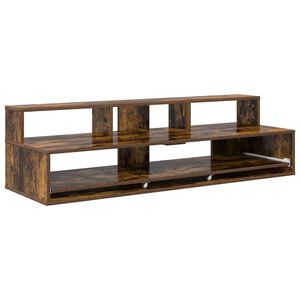 vidaXL Biurko studyjne Dąb wędzony 152 x 42,5 x 36 cm