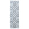 vidaXL Chodnik dywanowy ORIZ 1150 gsm Szary i biały