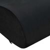 vidaXL Poduszka na siedzisko Gładki Czarny