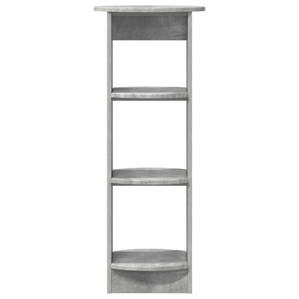 vidaXL Szafka boczna Betonowy Szary 40 x 40 x 100 cm